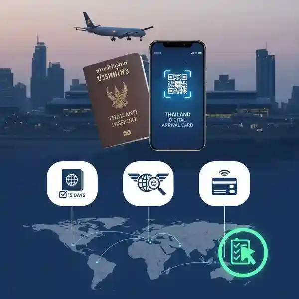 Passport with visa